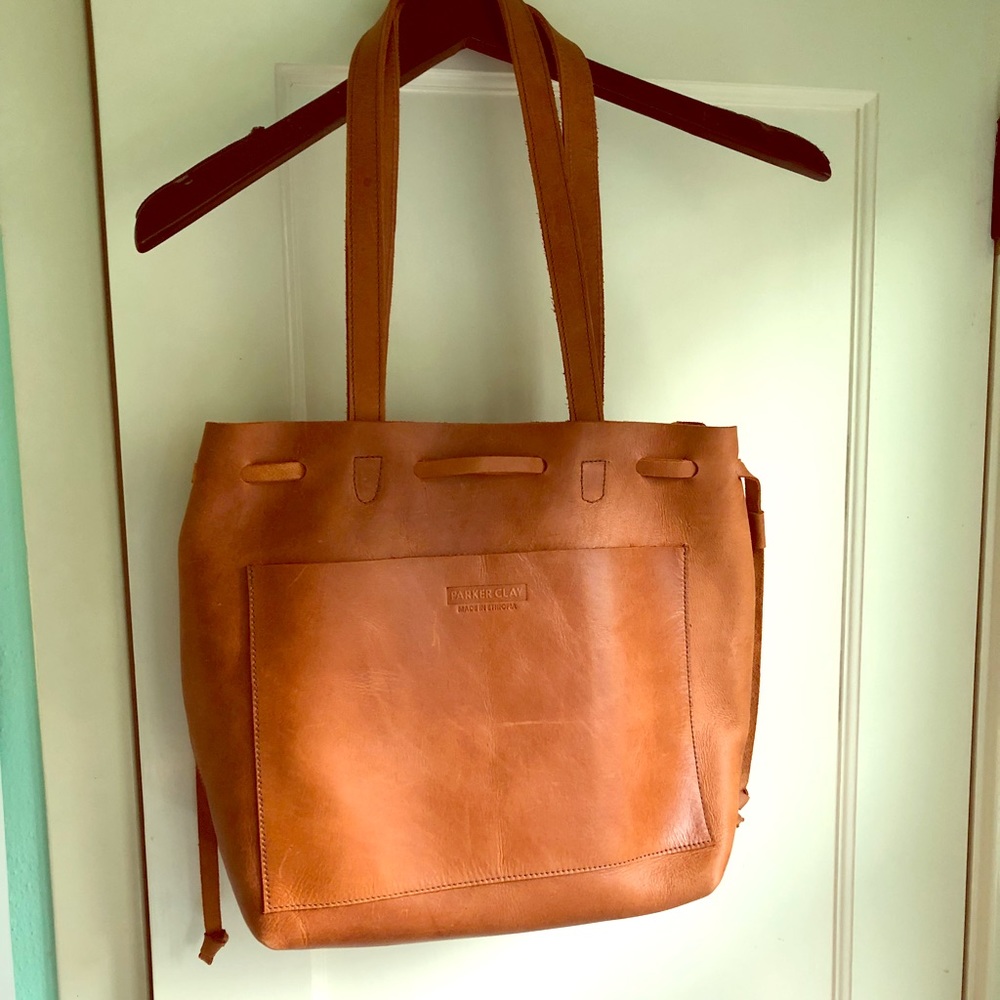 Parker Clay leather bag